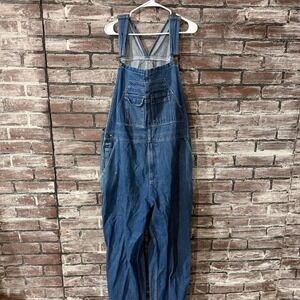 Brazos Overalls Men XL 32 Denim Bib Carpenter Workwear